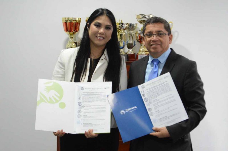 MPH firmó convenio para la práctica de tenis de mesa