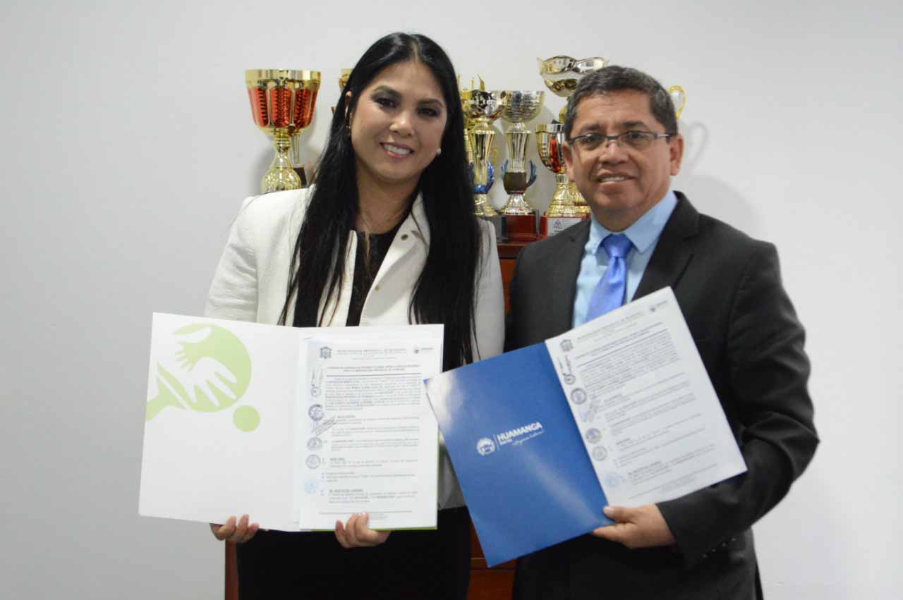 MPH firmó convenio para la práctica de tenis de mesa
