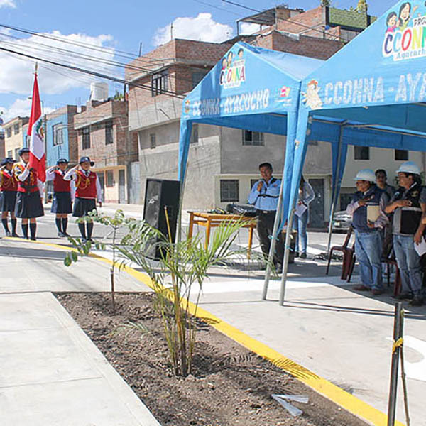 Jr. Venezuela cuenta con pistas y veredas