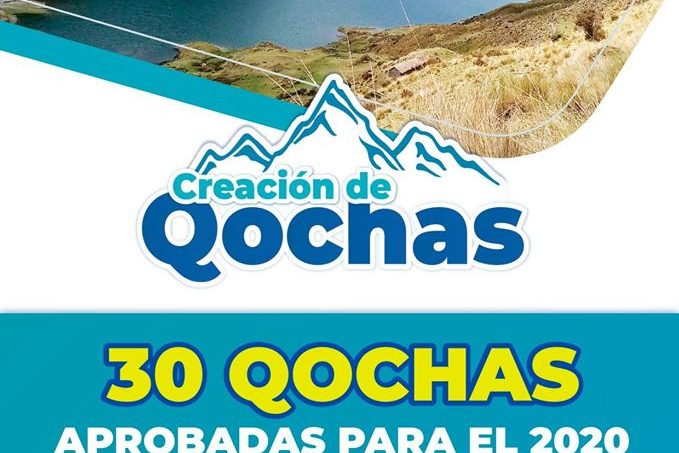 ¡Ya logramos 30 qochas para Huamanga!