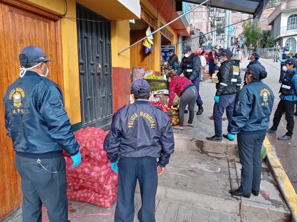 Operativo contra el comercio ambulatorio en Nery García