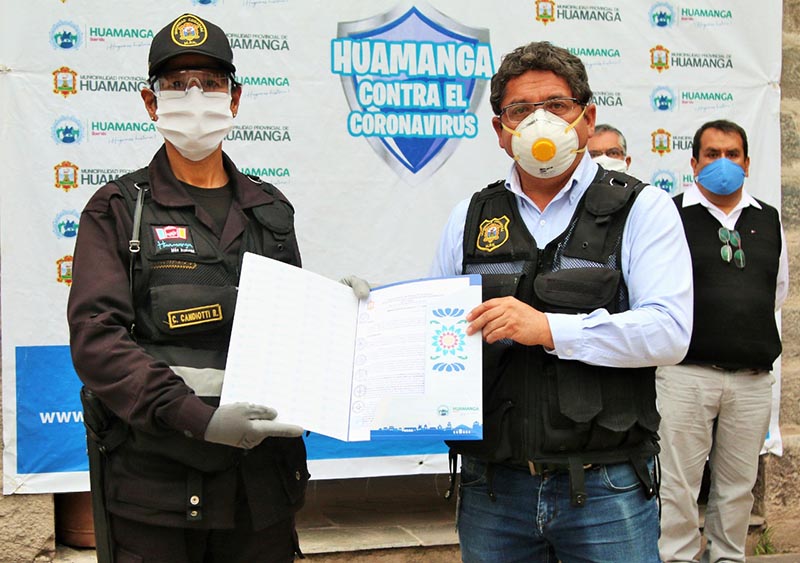 Miembros de Serenazgo de Huamanga son incorporados al régimen 728