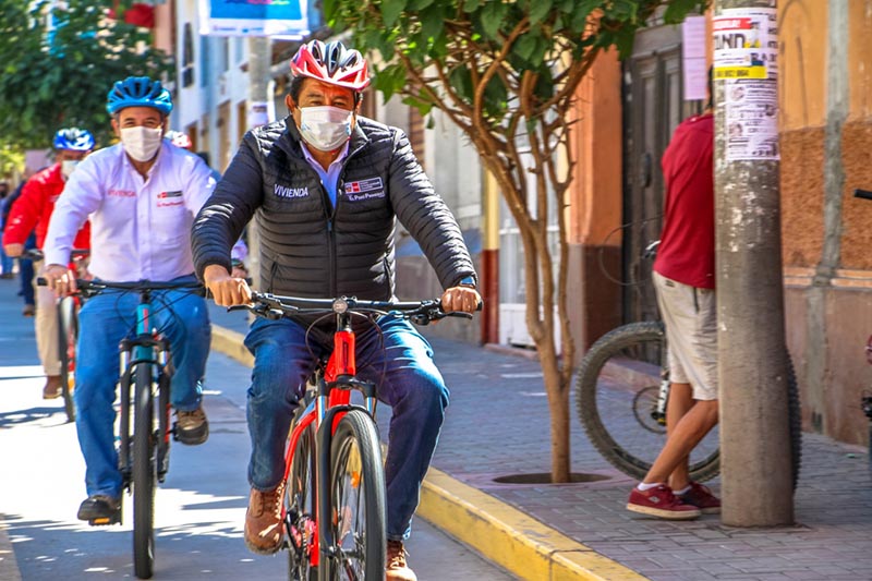 Inauguran ciclovías en Huamanga