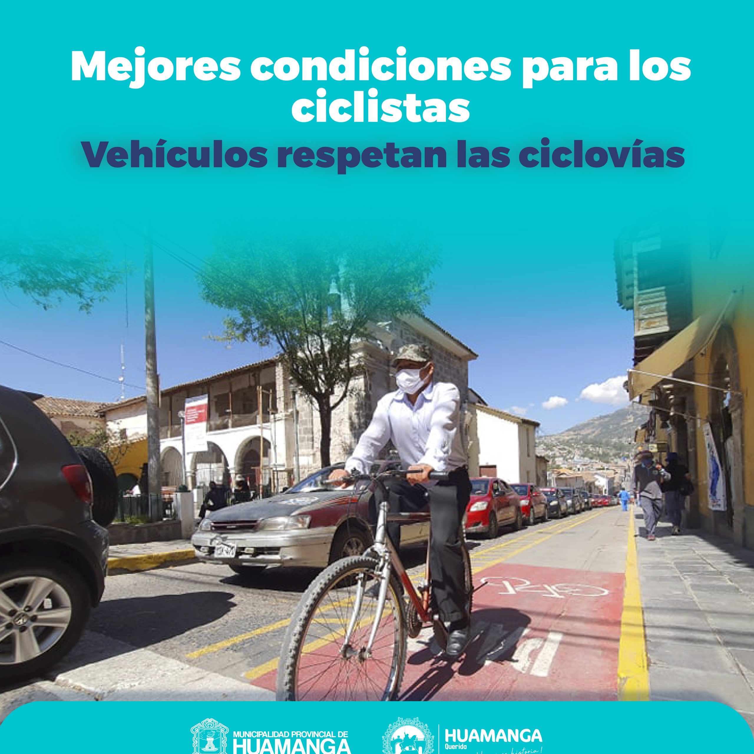 Plan de integración de ciclovías con transporte urbano en Huamanga