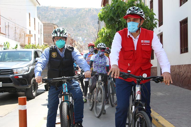 Medio millón para ciclovías en Huamanga