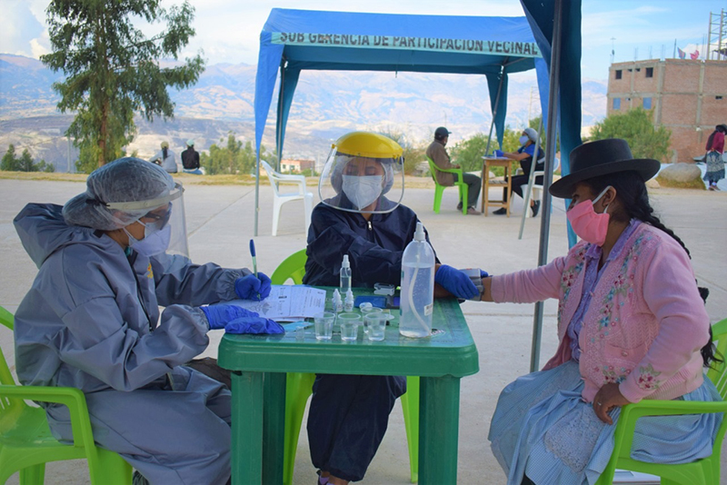 Municipalidad de Huamanga intensifica campaña preventiva contra el Covid-19
