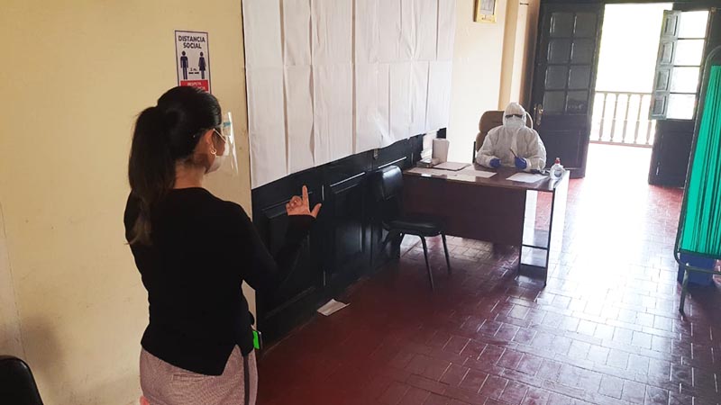 Comuna huamanguina apertura consultorio médico