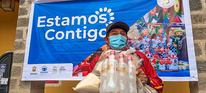 Artesanos ayacuchanos reciben apoyo
