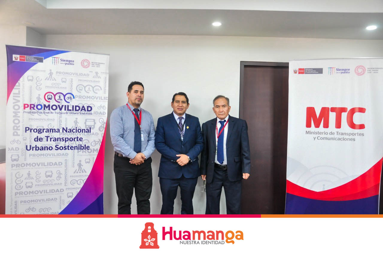 REUNIÓN CON EL EQUIPO TÉCNICO DE PROMOVILIDAD DEL MINISTERIO DE TRANSPORTES Y COMUNICACIONES